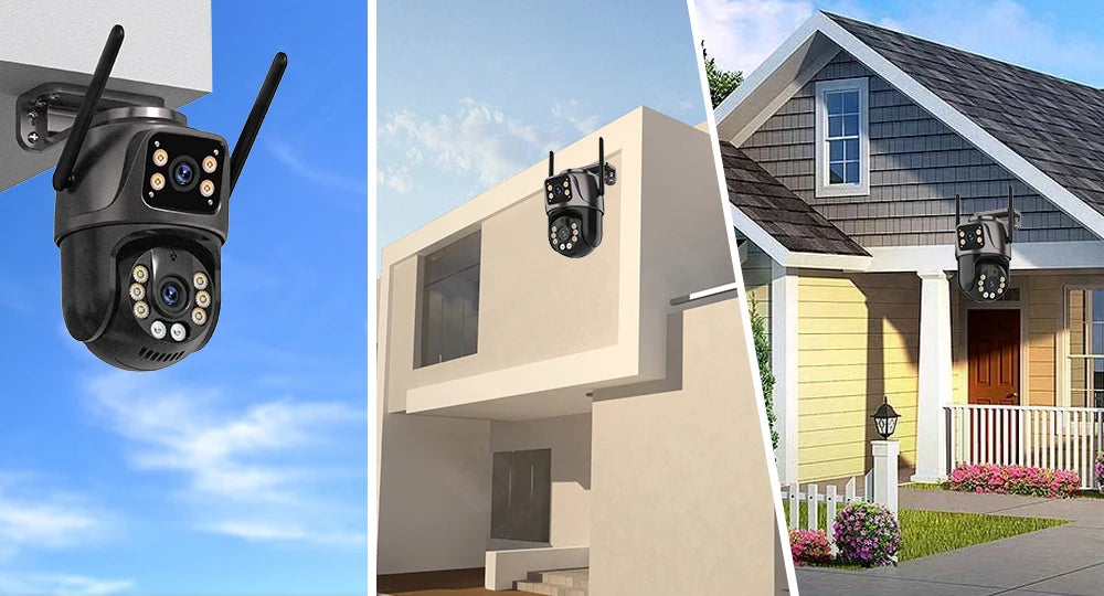 4K Dual-Lens WiFi PTZ Camera