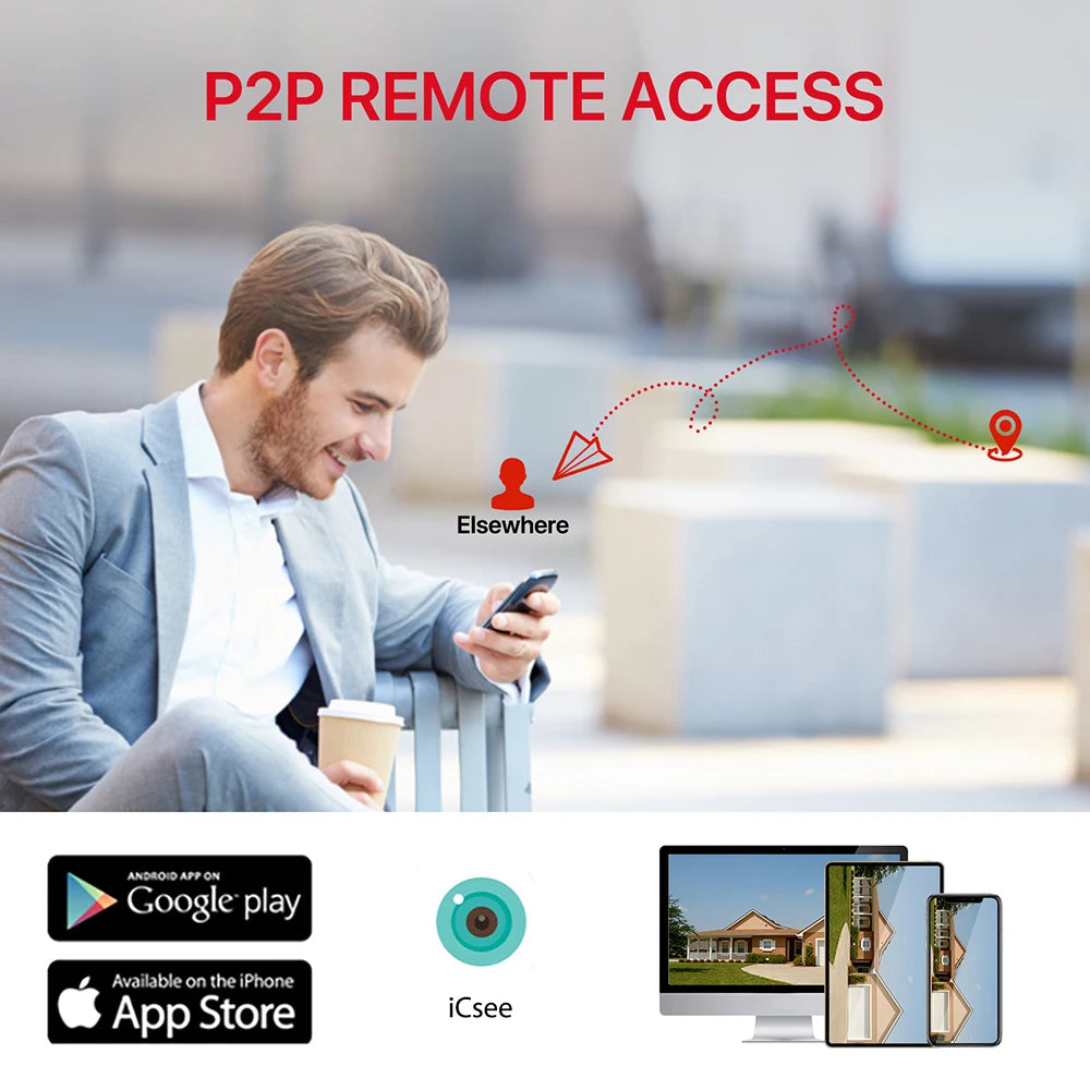 4K Dual-Lens WiFi PTZ Camera