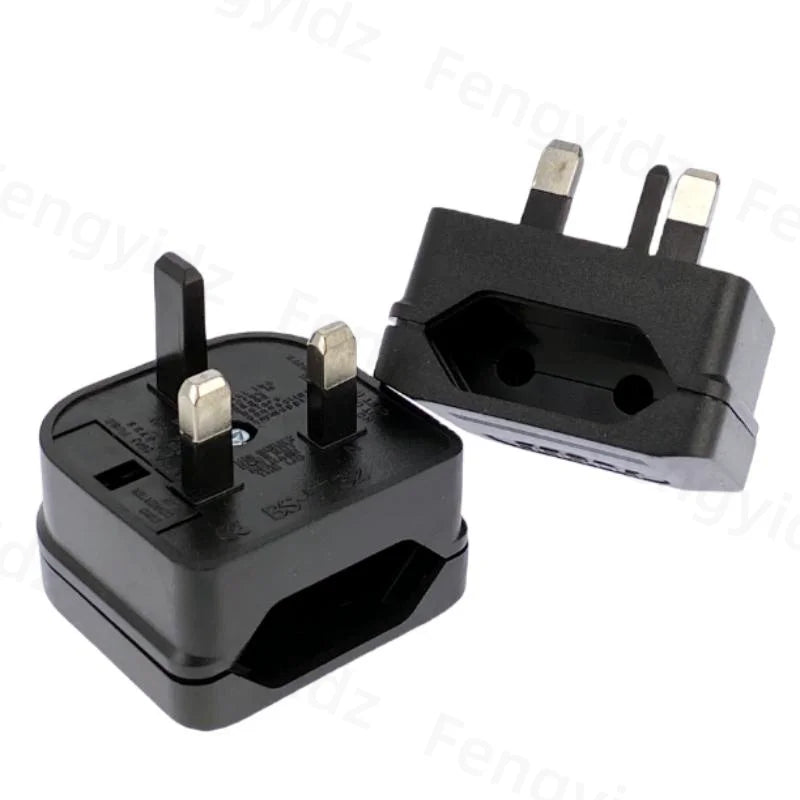 EU to UK Plug Adapter