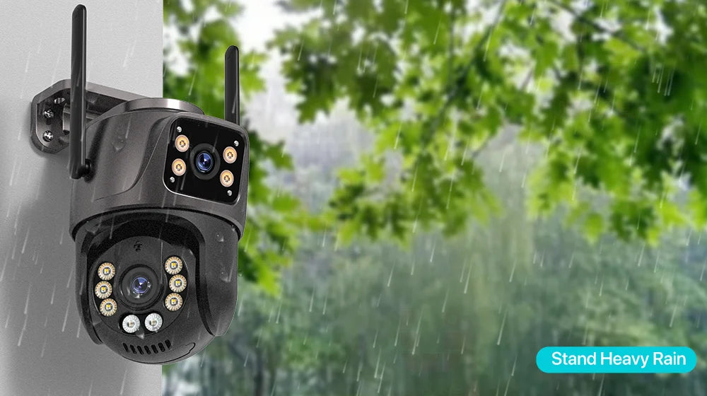 4K Dual-Lens WiFi PTZ Camera