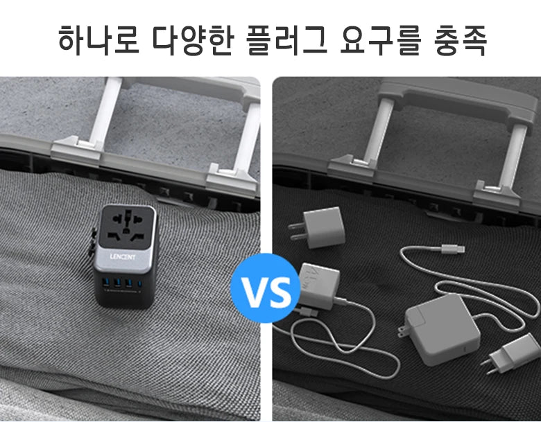 LENCENT Universal Travel Adapter