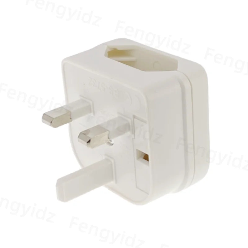 EU to UK Plug Adapter