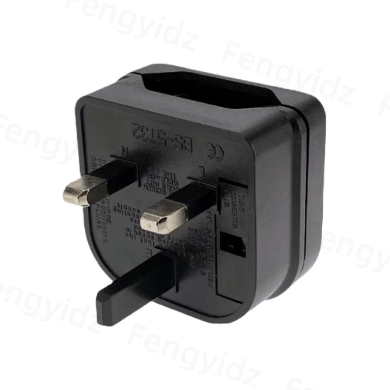 EU to UK Plug Adapter