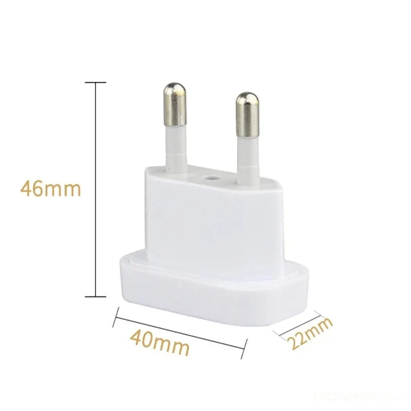 US to EU Travel Plug Adapter